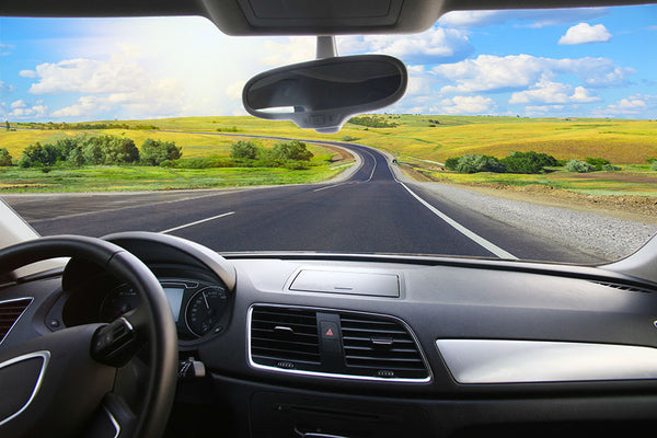 Turn your car’s rear view mirror into a touchscreen dash cam for $129