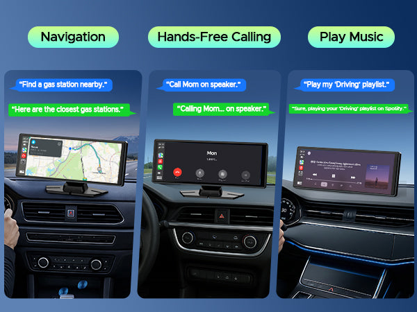 carplay supports navigation and hands free calling