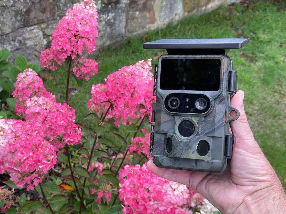 Campark TC22 trail camera with solid build and clean design, durable housing for outdoor use.