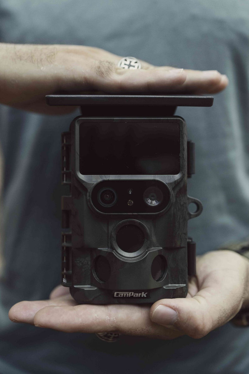 Campark TC22 trail camera clean sleek and durable.