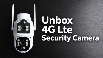 Unbox the Lte Security Camera
